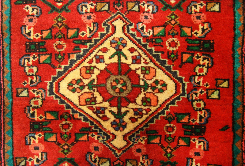 Runner Persisk matta - Nomadic - 367 x 80 cm - röd