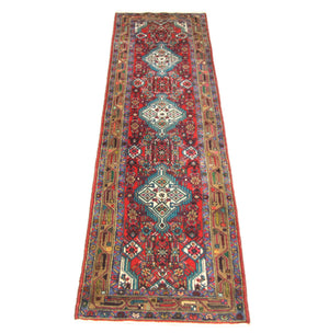 Runner Persisk matta - Nomadic - 317 x 82 cm - röd