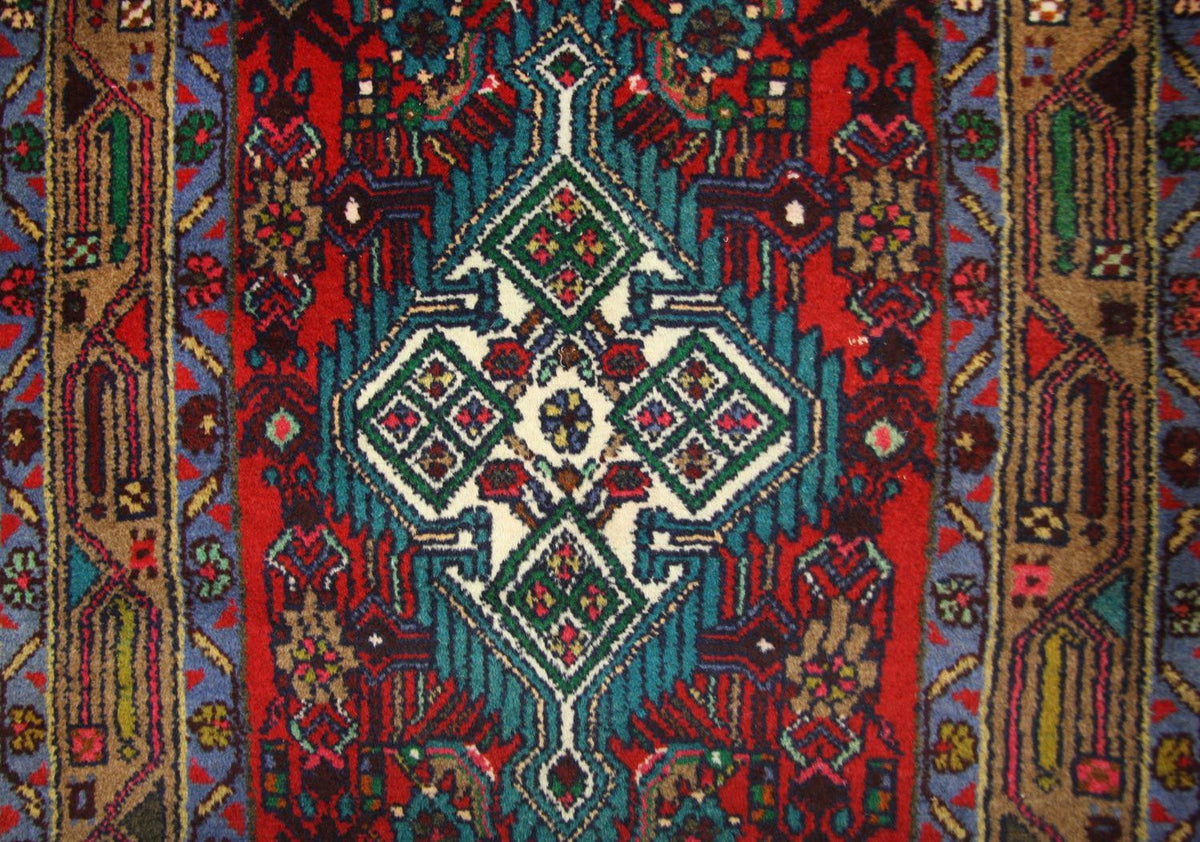 Runner Persisk matta - Nomadic - 317 x 82 cm - röd