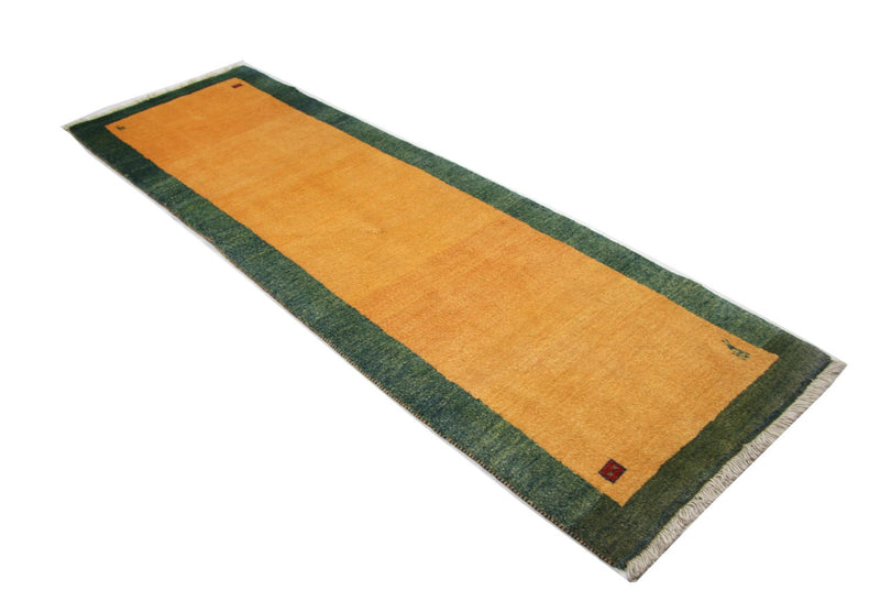 Runner Gabbeh-matta - persisk - 285 x 86 cm - orange