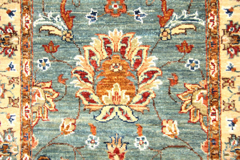 Runner Ziegler Carpet - 262 x 71 cm - blå