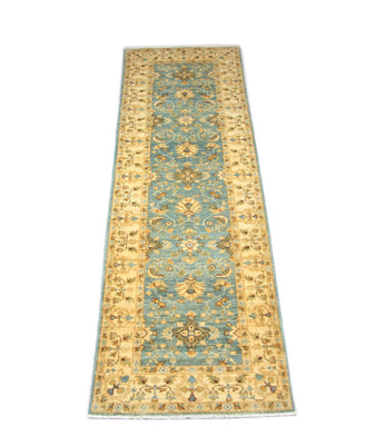 Runner Ziegler Carpet - 292 x 84 cm - blå