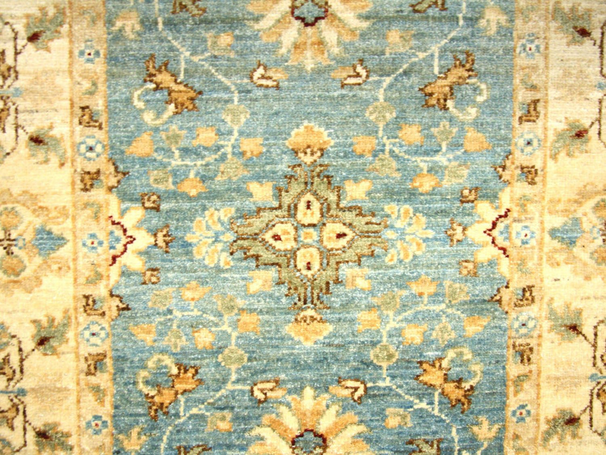 Runner Ziegler Carpet - 292 x 84 cm - blå