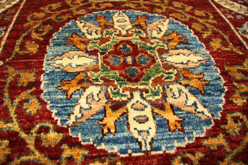 Runner Ziegler Carpet - 307 x 78 cm - röd