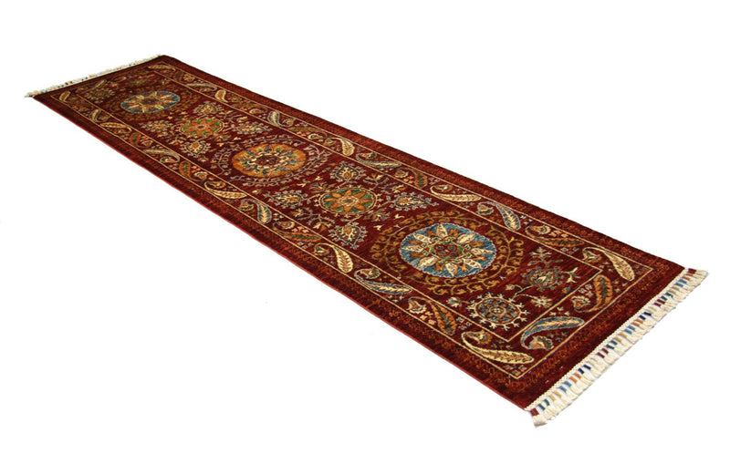 Runner Ziegler Carpet - 307 x 78 cm - röd