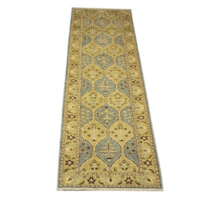 Runner Ziegler Carpet - 296 x 89 cm - blå