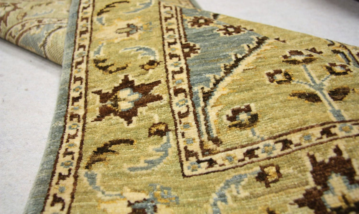 Runner Ziegler Carpet - 296 x 89 cm - blå