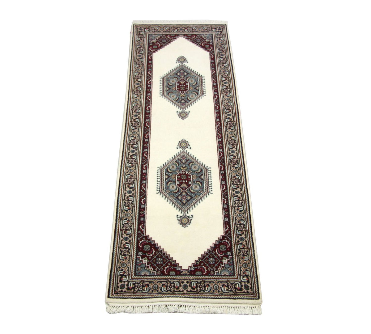 Runner Oriental Carpet - 247 x 76 cm - beige