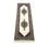 Runner Oriental Carpet - 247 x 76 cm - beige