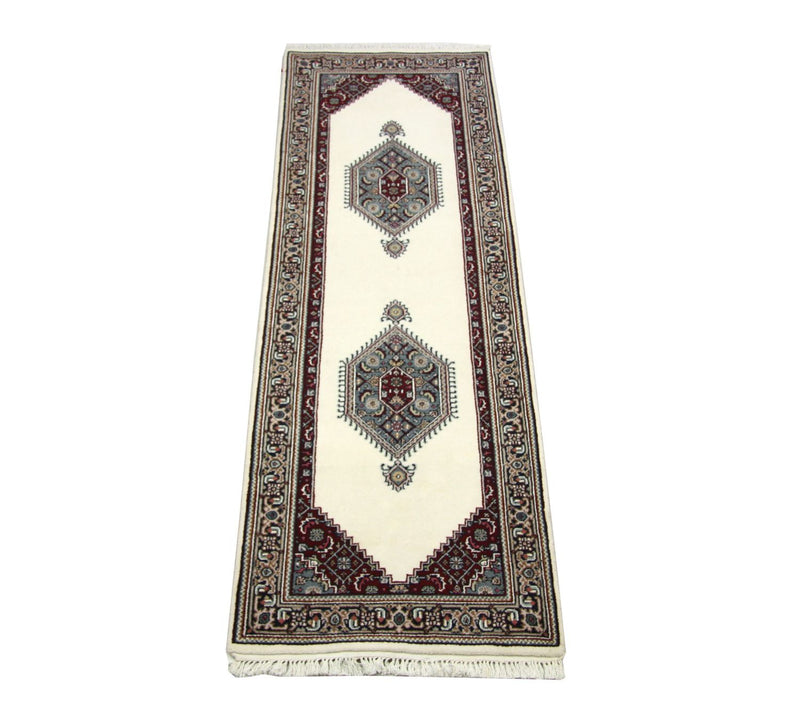 Runner Oriental Carpet - 247 x 76 cm - beige
