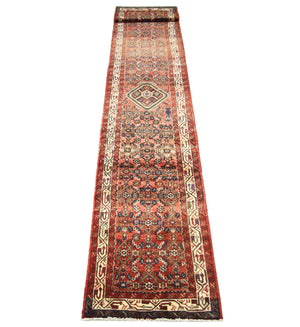 Runner Persisk matta - Nomadic - 470 x 85 cm - grått