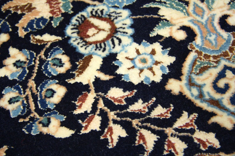 Persisk matta - Nain - 75 x 50 cm - blå