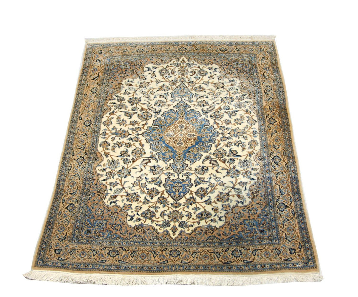 Persisk matta - Nain - Premium - 190 x 127 cm - naturvit