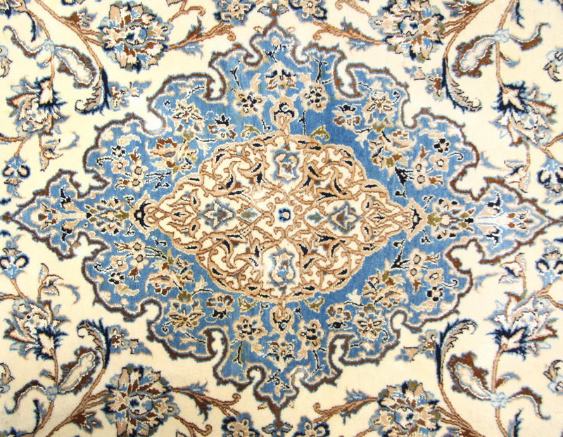 Persisk matta - Nain - Premium - 190 x 127 cm - naturvit