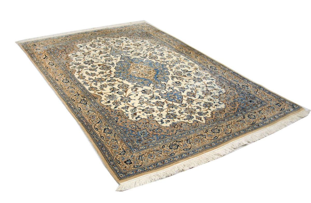Persisk matta - Nain - Premium - 190 x 127 cm - naturvit