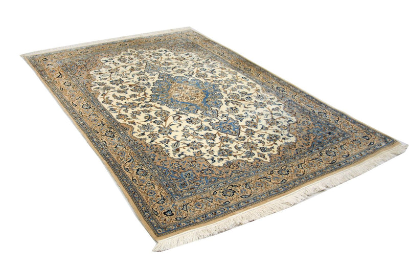 Persisk matta - Nain - Premium - 190 x 127 cm - naturvit