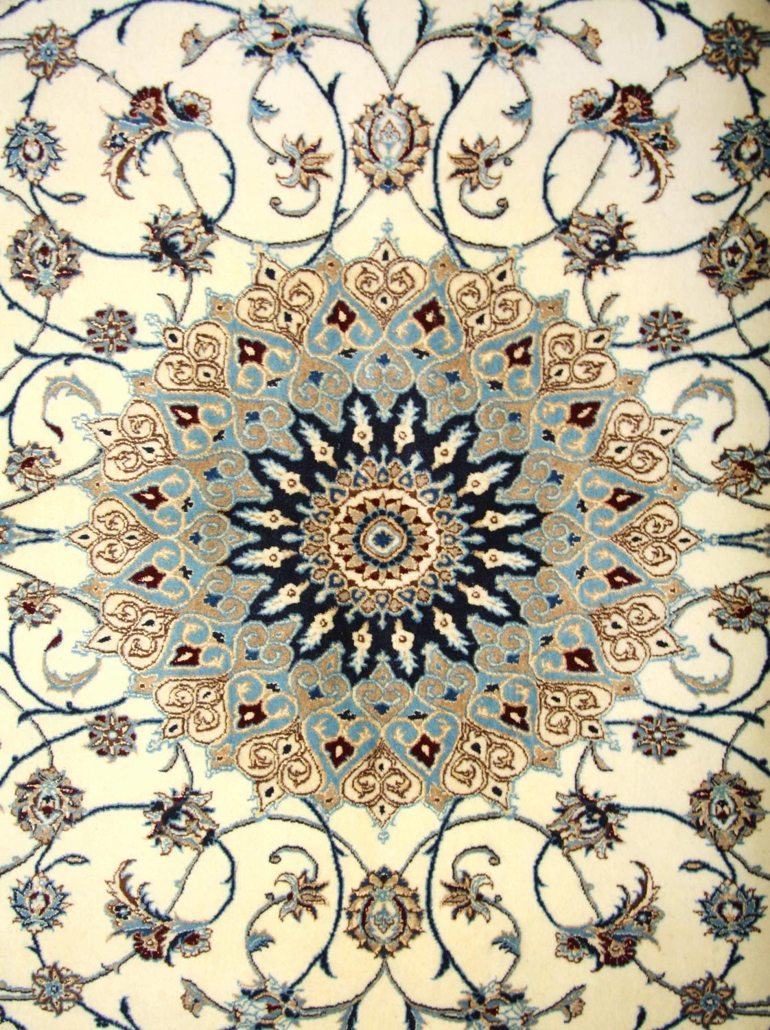 Persisk matta - Nain - Premium - 205 x 125 cm - naturvit