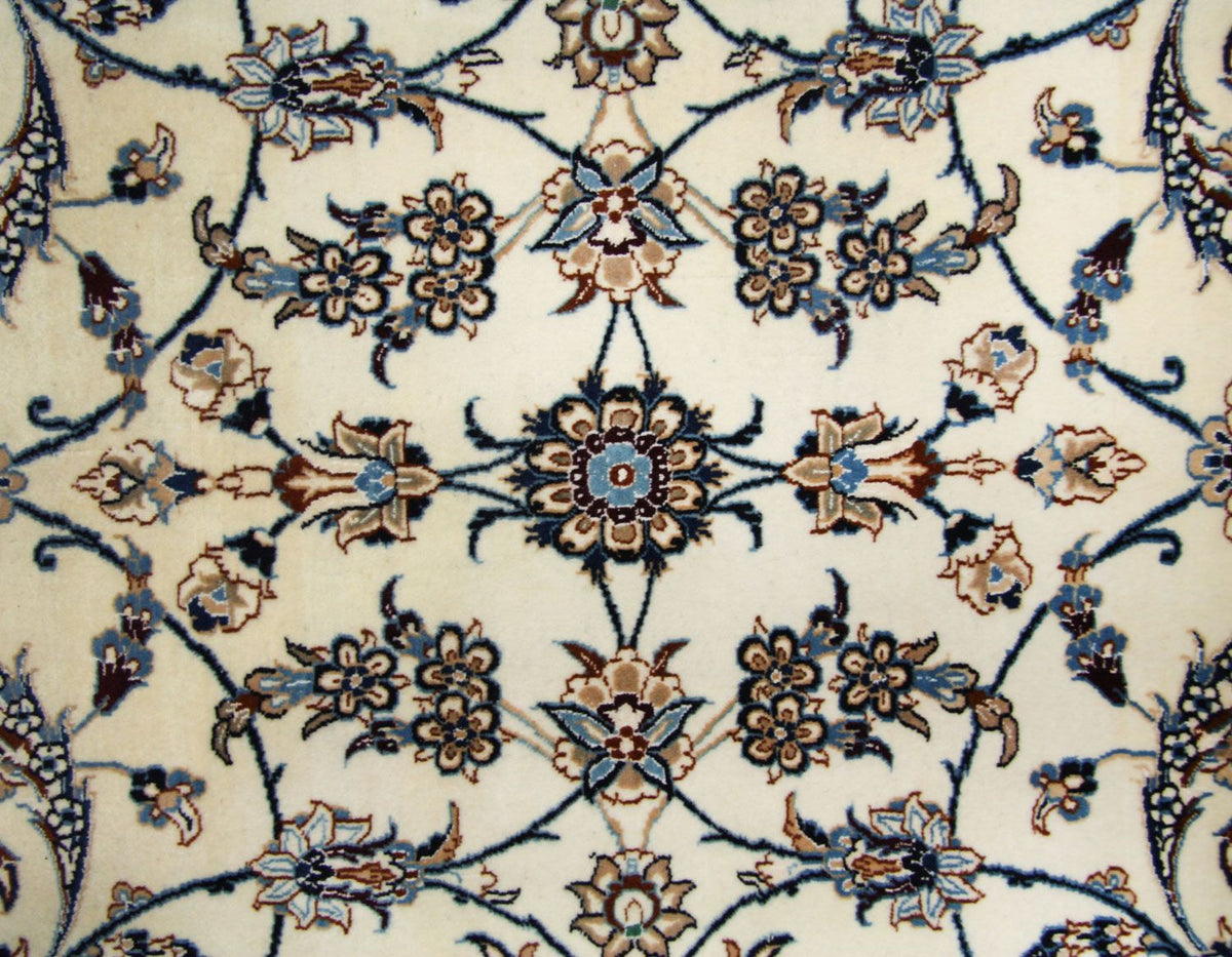 Persisk matta - Nain - Premium - 253 x 165 cm - naturvit