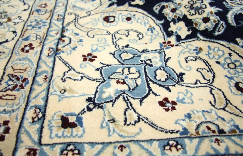 Persisk matta - Nain - Premium - 256 x 172 cm - mörkblå