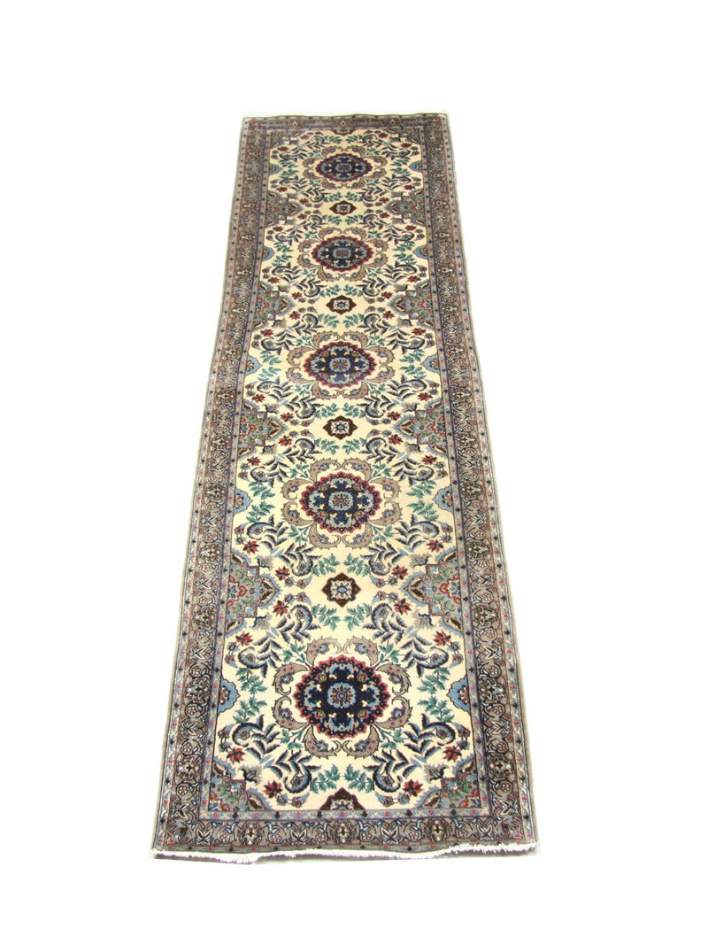 Runner Persisk matta - Isfahan - Premium - 305 x 80 cm - beige