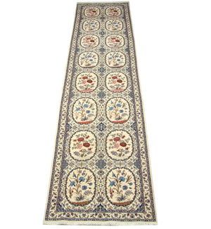 Runner Persisk matta - Nain - Premium - 400 x 96 cm - naturvit