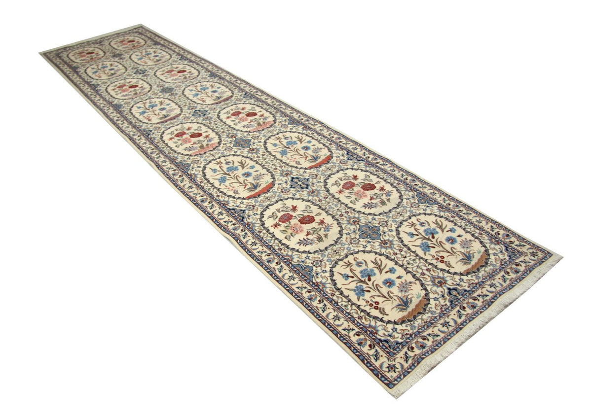 Runner Persisk matta - Nain - Premium - 400 x 96 cm - naturvit