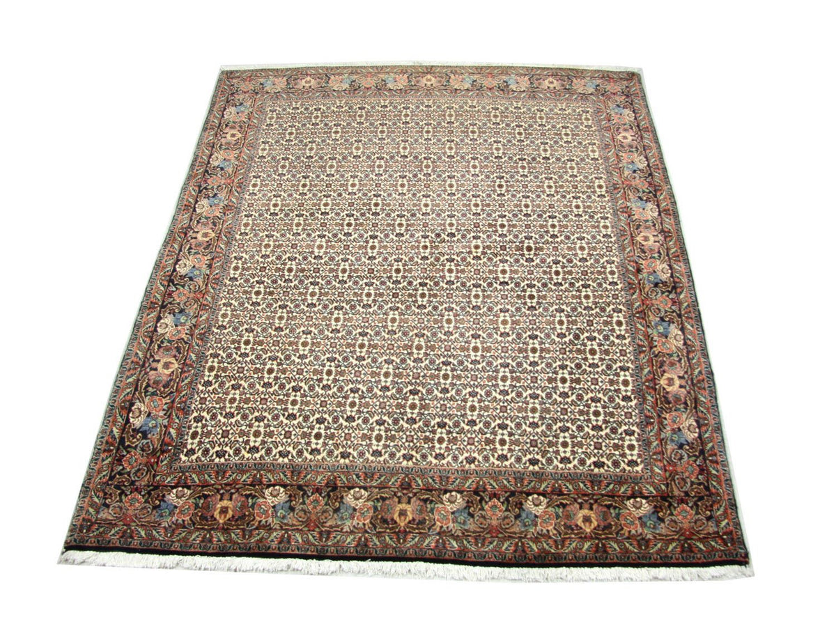 Persisk matta - Bijar - 251 x 202 cm - beige