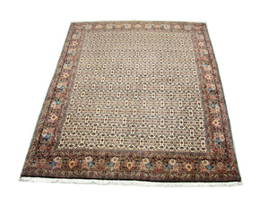 Persisk matta - Bijar - 251 x 202 cm - beige