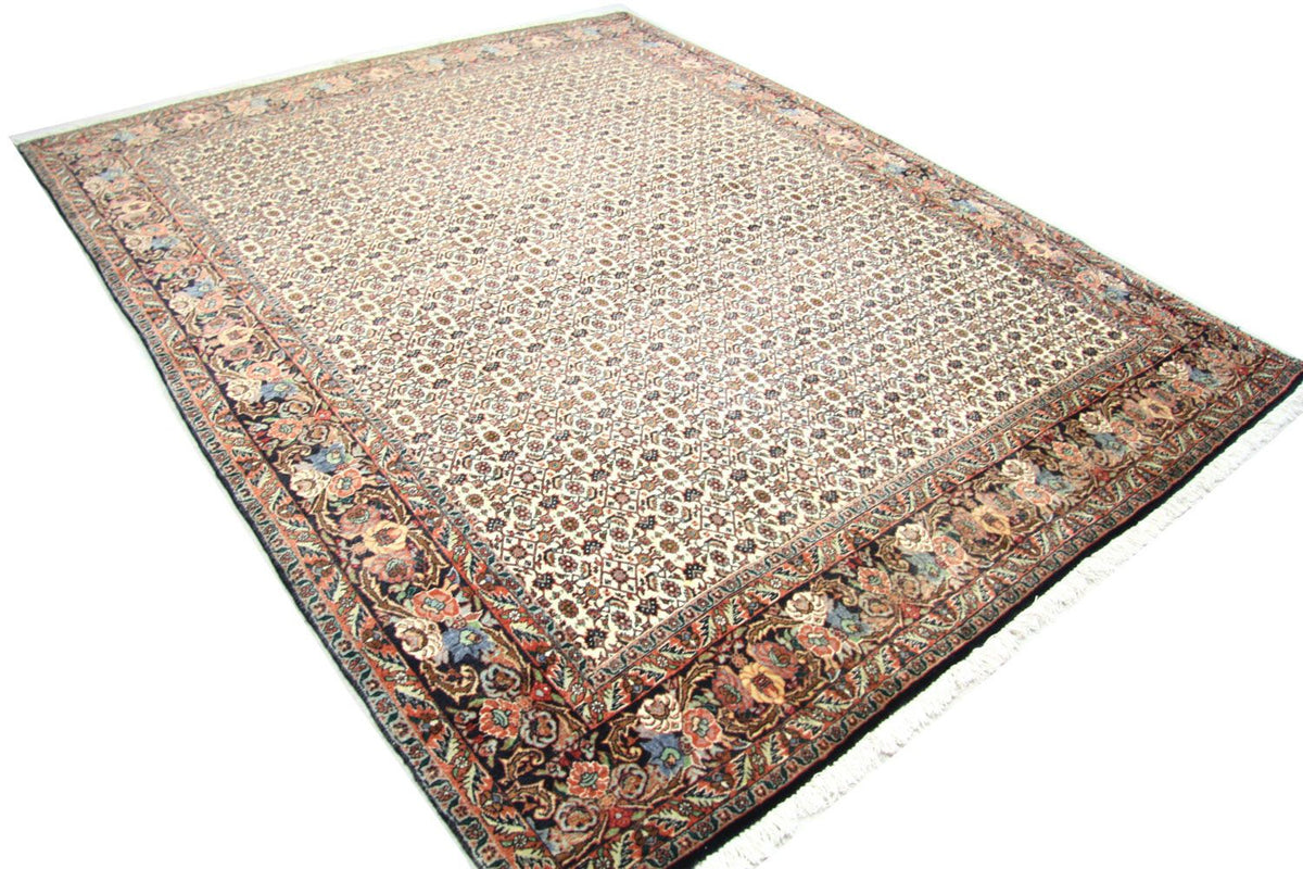 Persisk matta - Bijar - 251 x 202 cm - beige