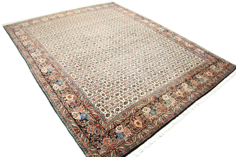 Persisk matta - Bijar - 251 x 202 cm - beige