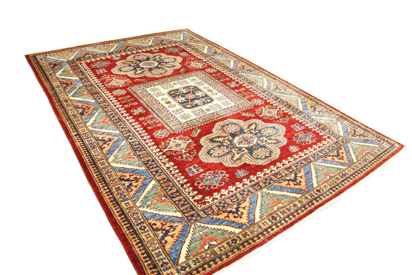 Kazak Mattan 248x170cm - Oriental Carpet