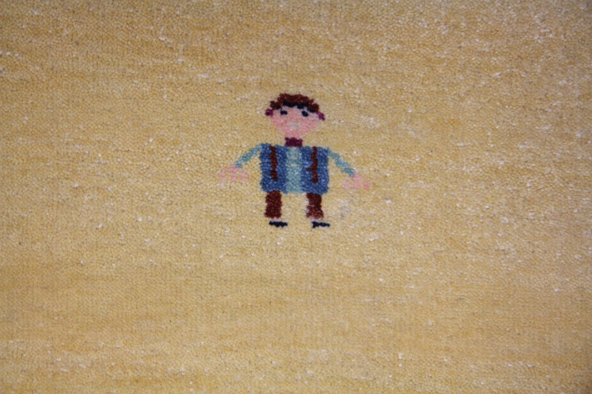 Gabbeh-matta - Loribaft Persian - 265 x 195 cm - guld