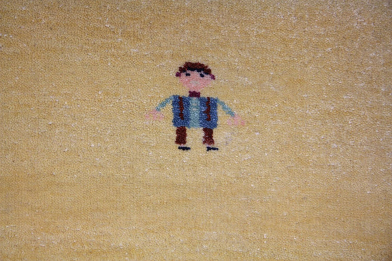 Gabbeh-matta - Loribaft Persian - 265 x 195 cm - guld