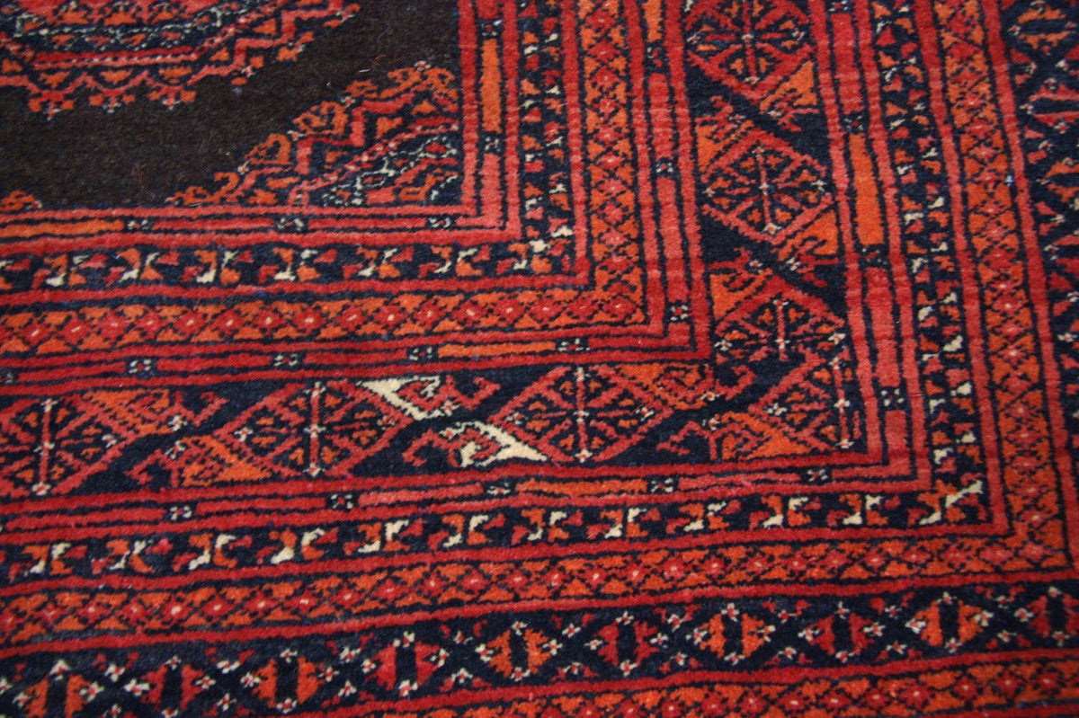Afghansk matta - Bukhara - 275 x 198 cm - röd