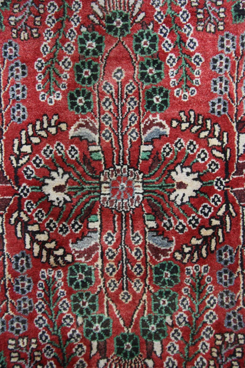 Runner Persisk matta - Nomadic - 453 x 90 cm - röd