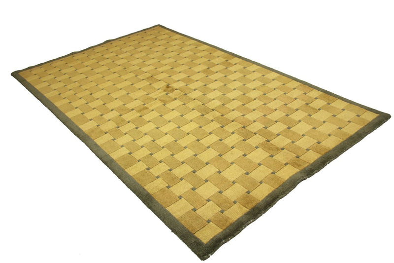 Nepal mattan - 245 x 155 cm - guld