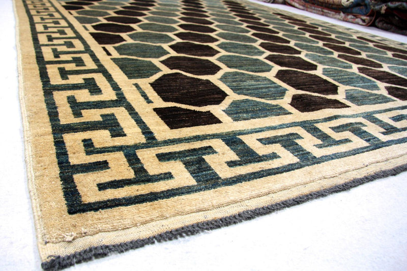 Ziegler Carpet - Modern - 261 x 207 cm - blå