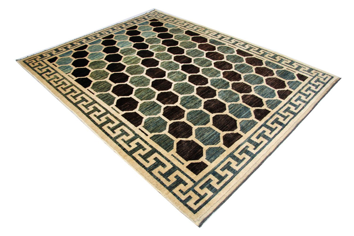 Ziegler Carpet - Modern - 261 x 207 cm - blå