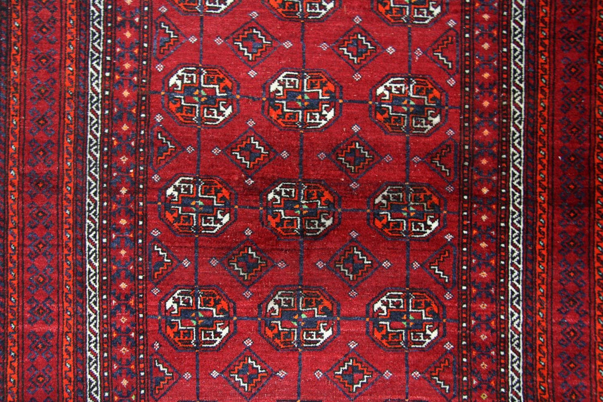 Baluch-matta - 208 x 123 cm - röd