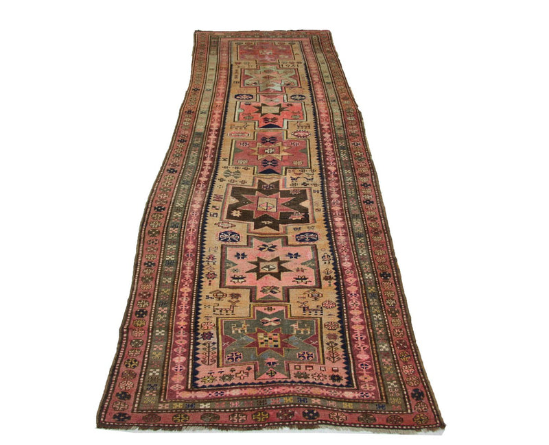 Runner Ziegler Carpet - Shirvan - 390 x 148 cm - flerfärgad