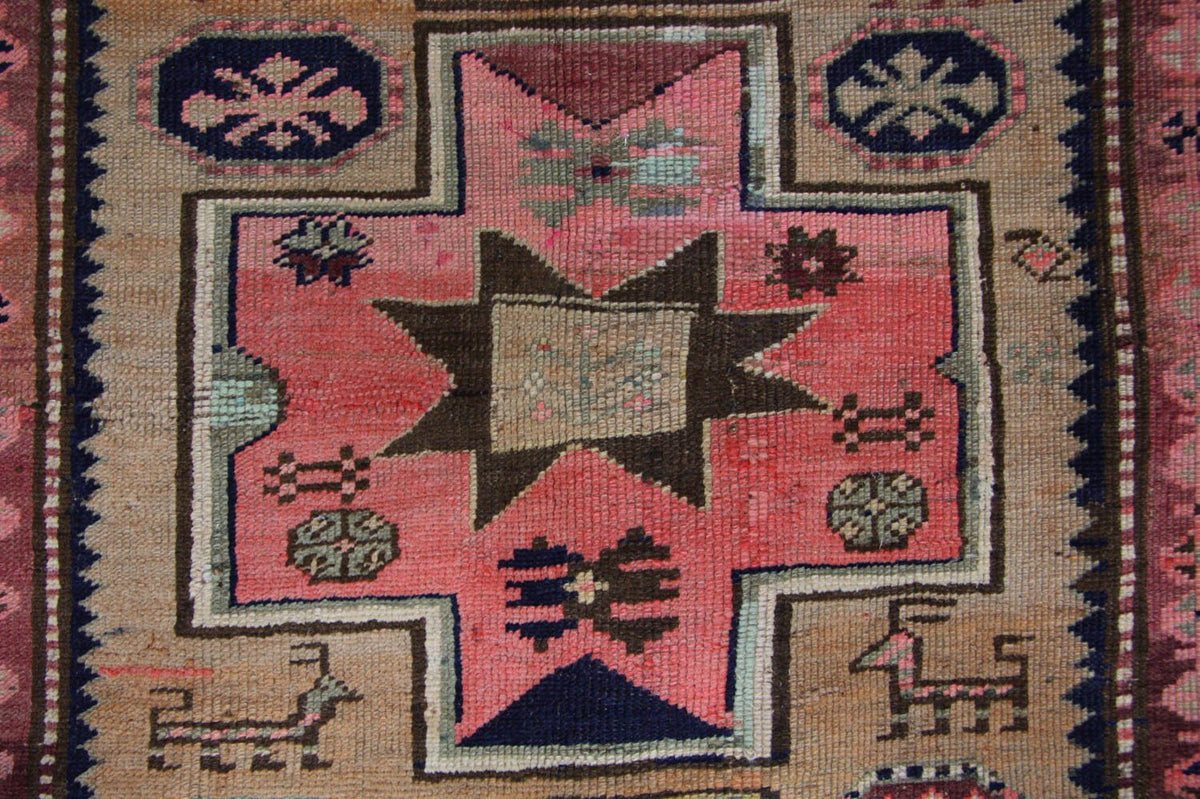 Runner Ziegler Carpet - Shirvan - 390 x 148 cm - flerfärgad