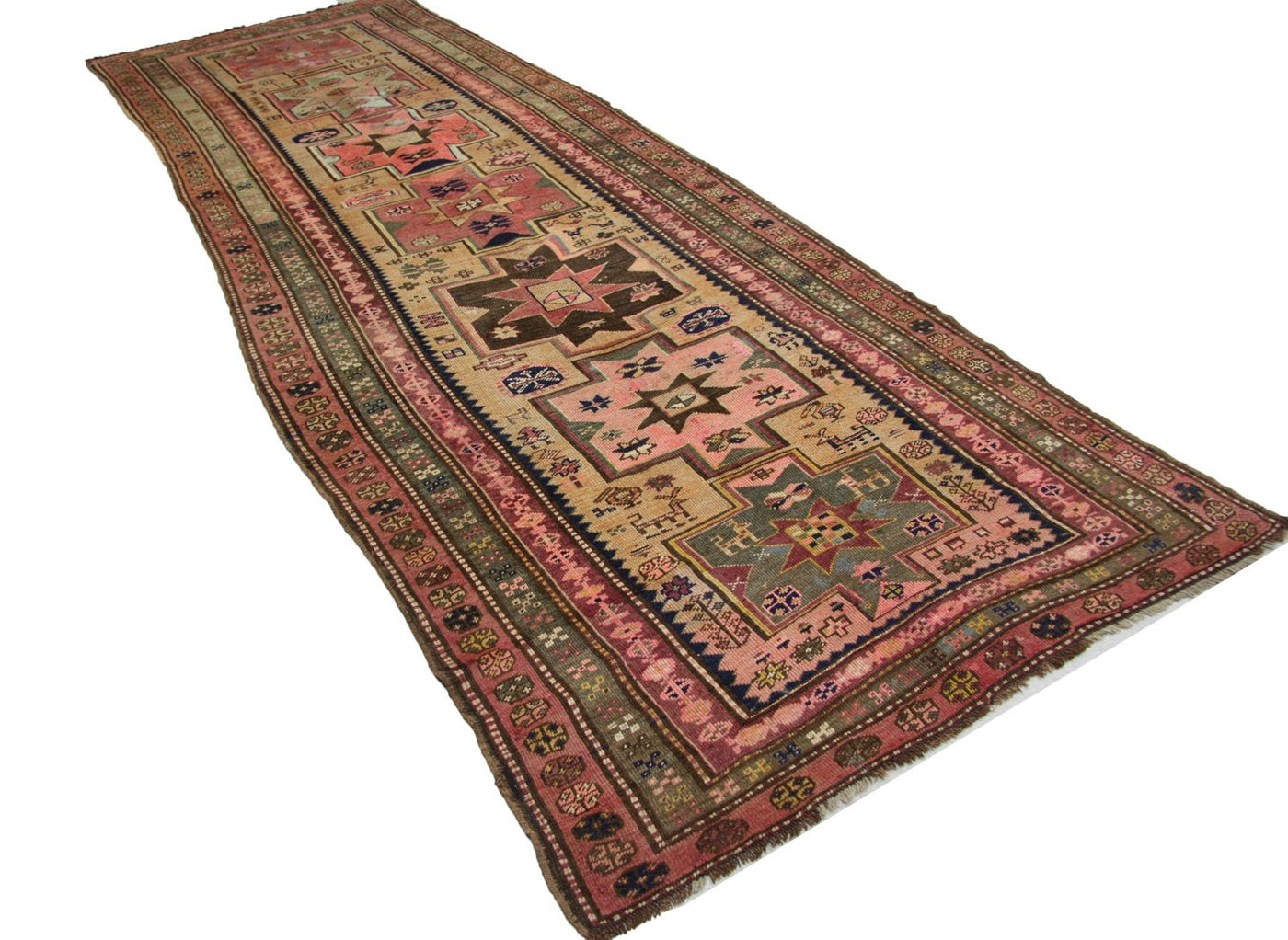 Shirvan Mattan 390x148cm - Oriental Carpet