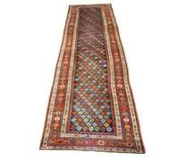 Runner Ziegler Carpet - Shirvan - 440 x 113 cm - brun