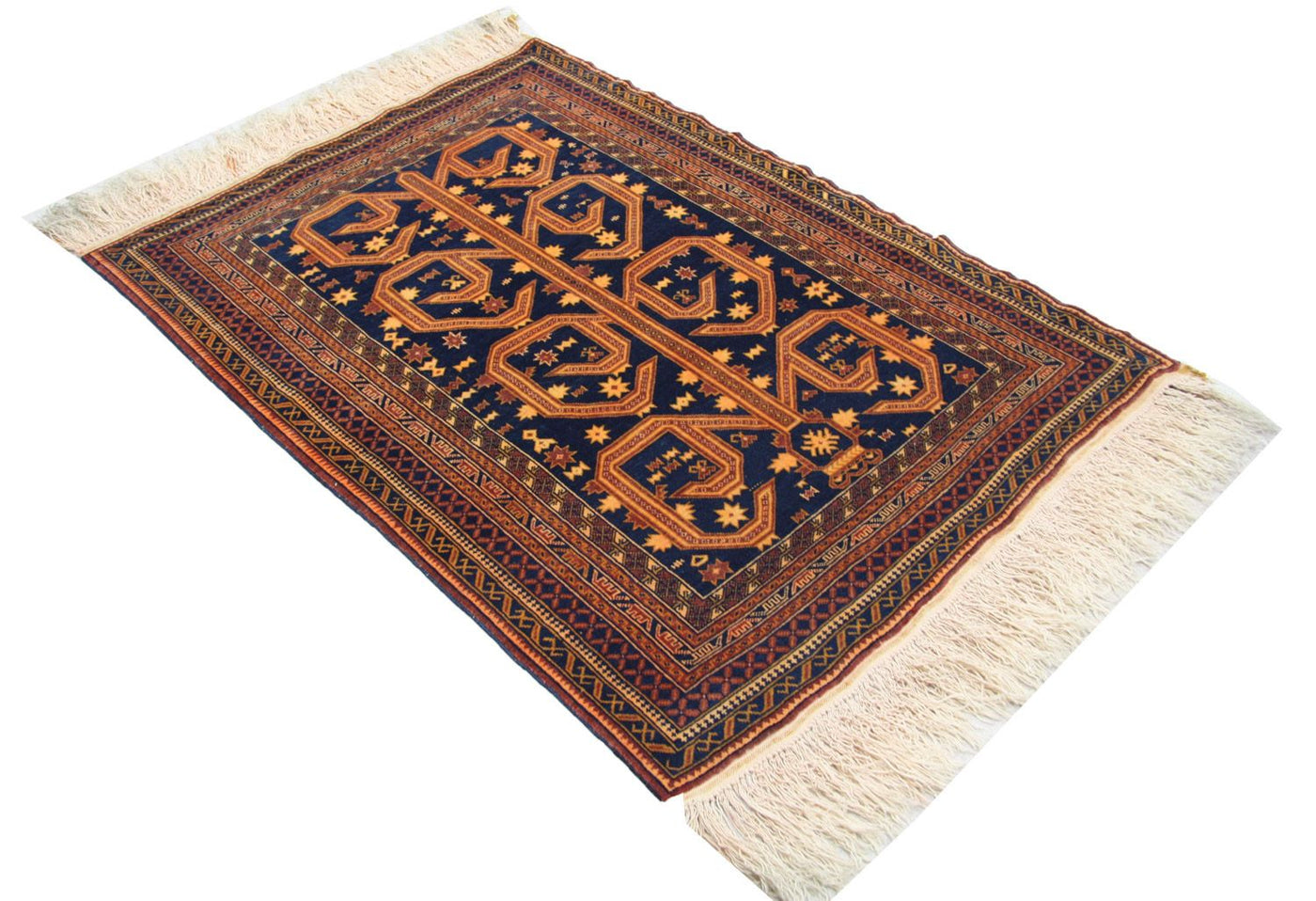 Afghansk matta 140x95cm - Oriental Carpet