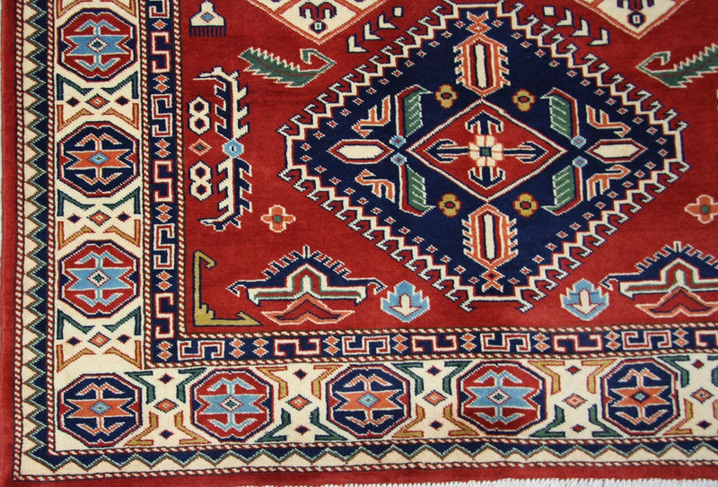 Ziegler Carpet - Kazak - 178 x 125 cm - röd