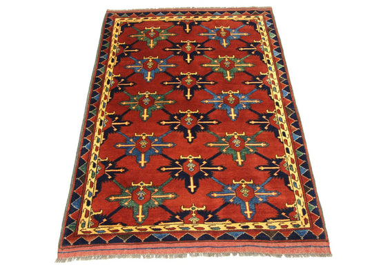 Ziegler Carpet - 146 x 105 cm - röd