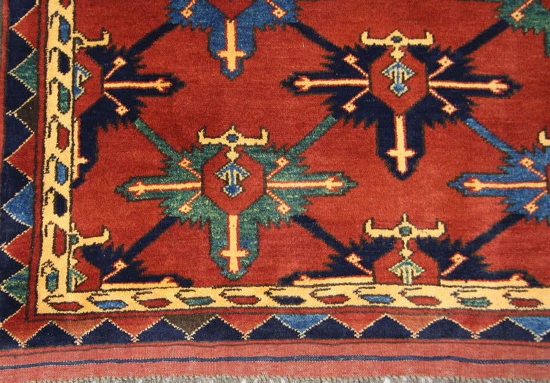 Ziegler Carpet - 146 x 105 cm - röd