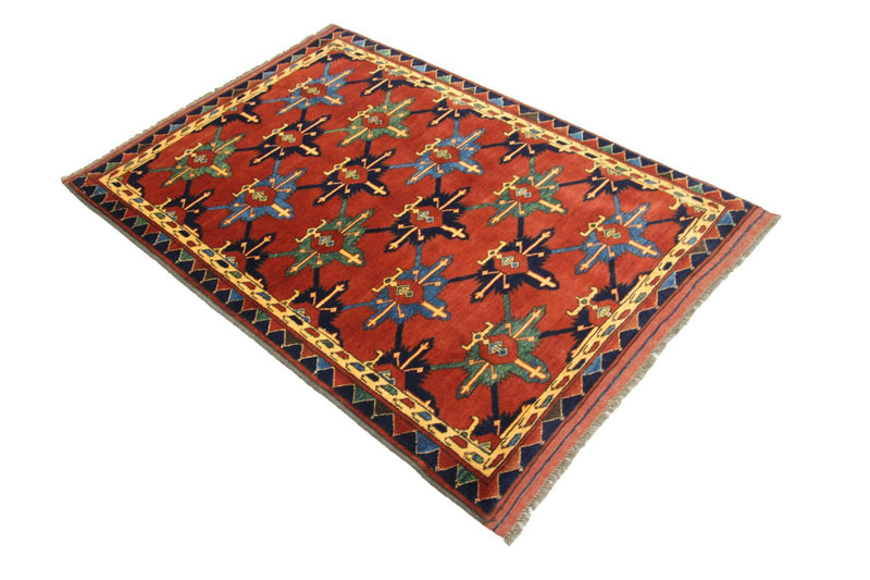 Ziegler Carpet - 146 x 105 cm - röd
