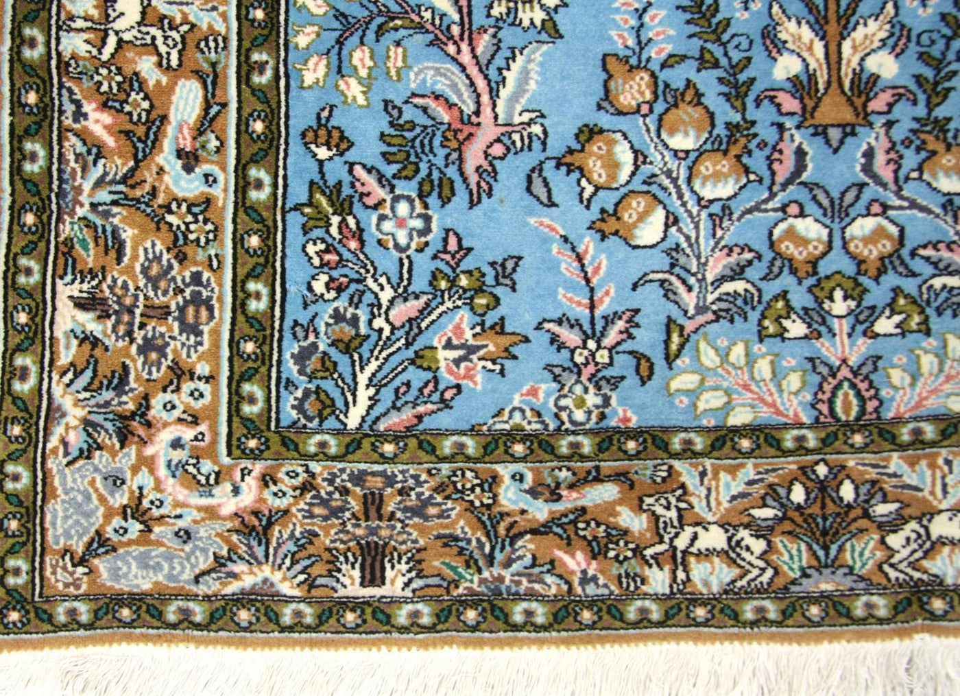 Qom Mattan 159x108cm - Persisk matta