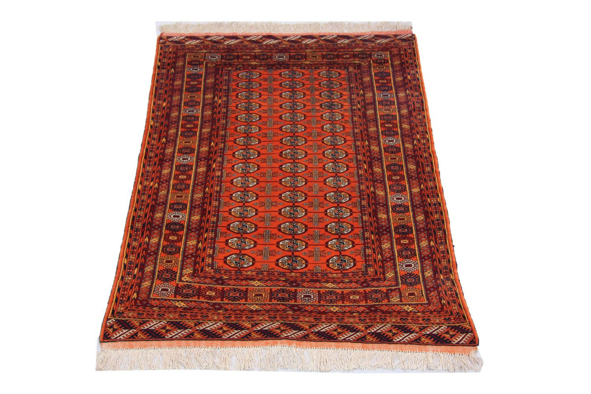 Afghansk matta - 177 x 119 cm - orange